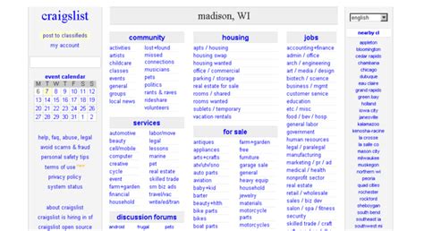 craigslist madison wi|madison wisconsin craigslist general listing.